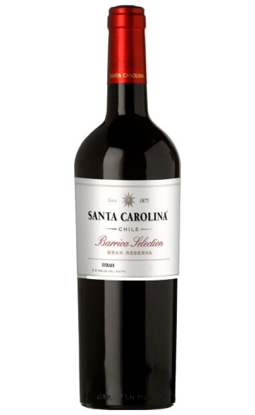 Santa Carolina Barrica Selection Gran Reserva Syrah 2008