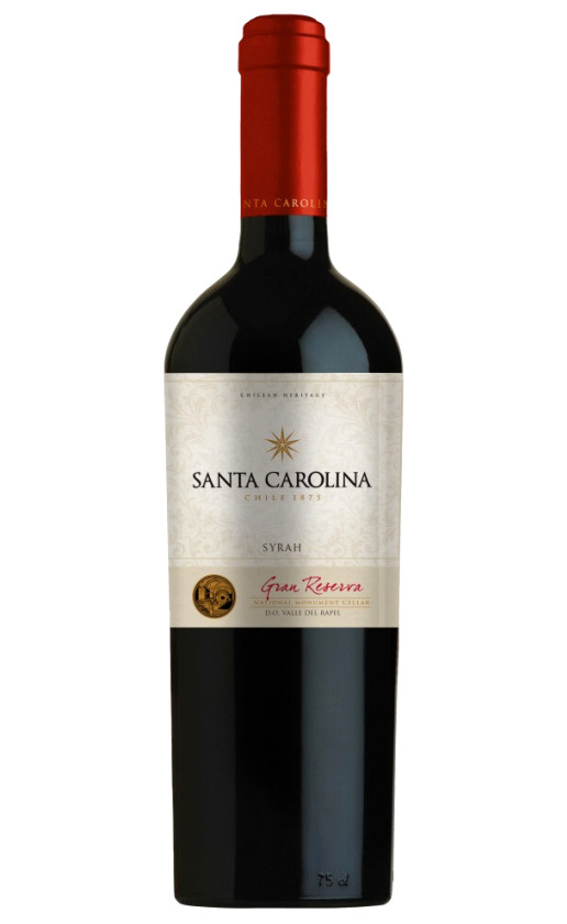 Santa Carolina Gran Reserva Syrah Valle del Maipo 2017