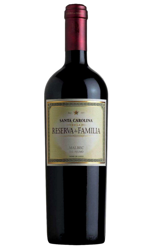Santa Carolina Reserva de Familia Malbec Peumo 2010