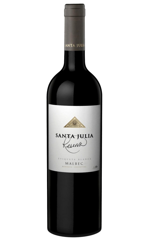Santa Julia Reserva Malbec 2010