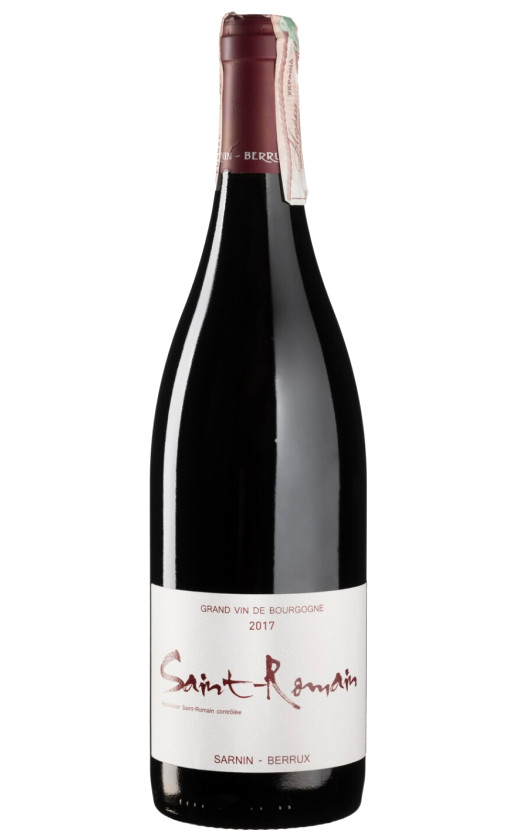 Sarnin-Berrux Saint-Romain Rouge 2017