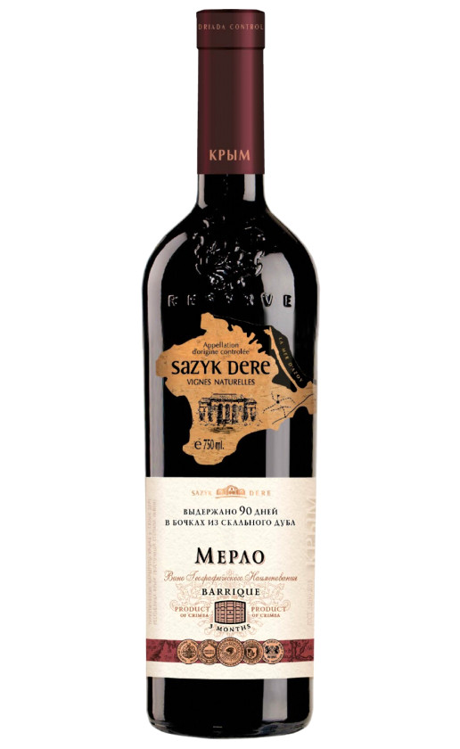 Sazyk Dere Barrique Merlot