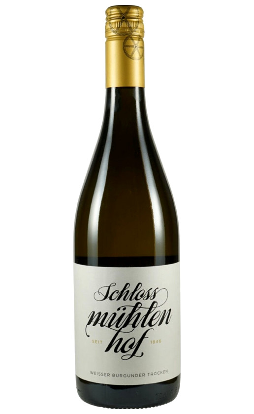 Schlossmuhlenhof Weisser Burgunder Trocken Rheinhessen QbA 2020