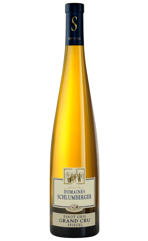 Schlumberger Pinot Gris Grand Cru Spiegel Le Miroir Alsace 2010