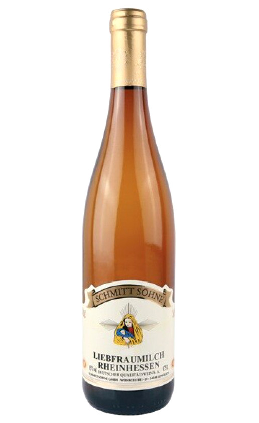Schmitt Sohne Liebfraumilch brown bottle