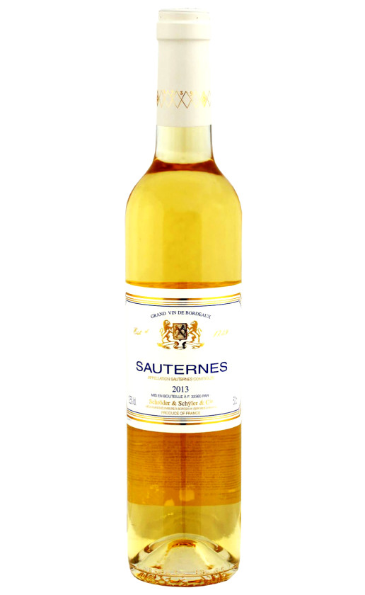 Schroder Schyler Sauternes 2013