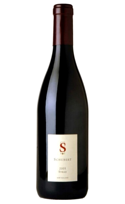 Schubert Syrah Wairarapa 2005