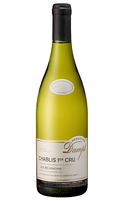 Sebastien Dampt Chablis 1-er Cru Les Beugnons 2018