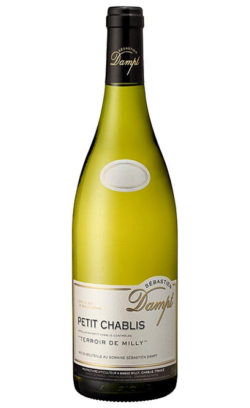 Sebastien Dampt Petit Chablis Terroir de Milly 2015