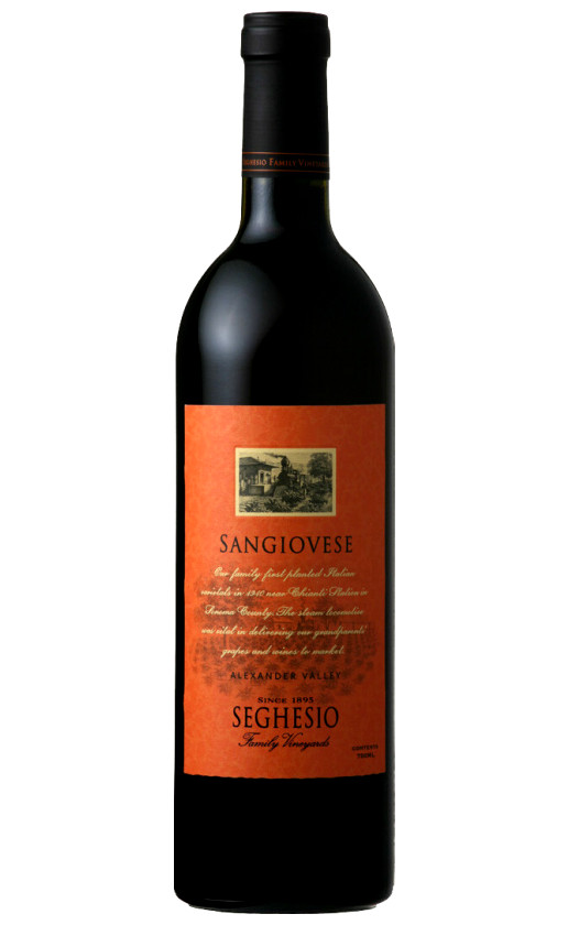 Seghesio Sangiovese 2011