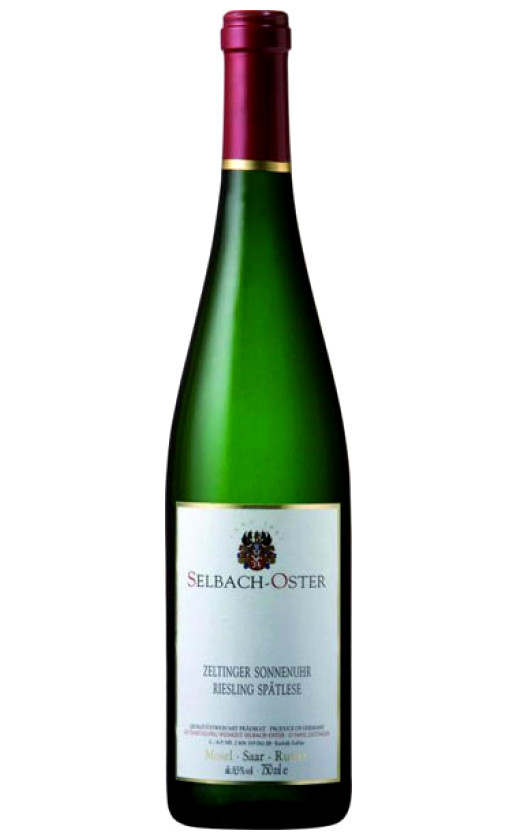 Selbach-Oster Zeltinger Sonnenuhr Riesling Spatlese 2005