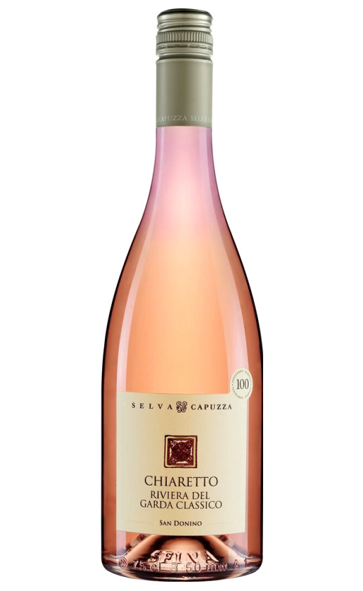 Selva Capuzza Chiaretto Riviera del Garda Classico San Donino 2017