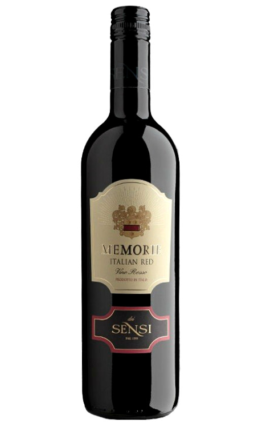 Sensi Memorie Rosso