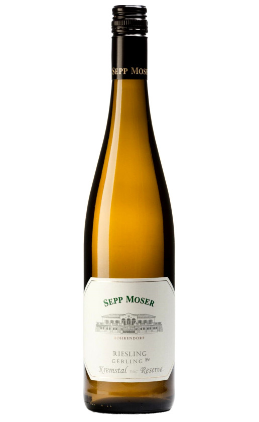 Sepp Moser Riesling Gebling Kremstal DAC Reserve