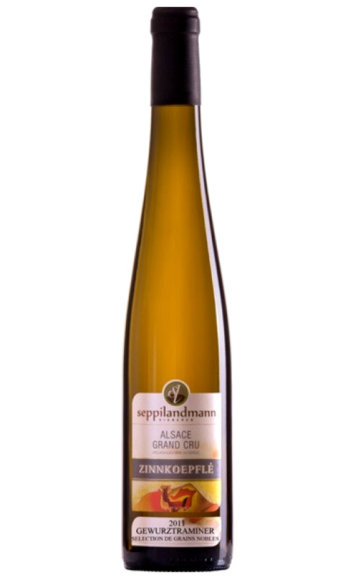 Seppi Landmann Zinnkoepfle Gewurztraminer Selection de Grains Nobles Alsace 2011