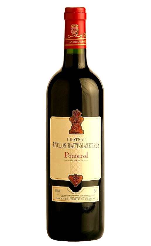 Sichel Chateau Enclos Haut-Mazeyres Pomerol 2007