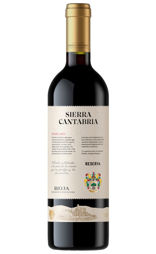 Sierra Cantabria Reserva Rioja a 2013
