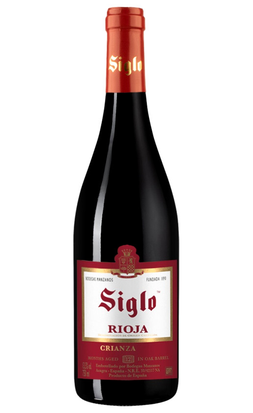 Siglo Crianza Rioja 2018
