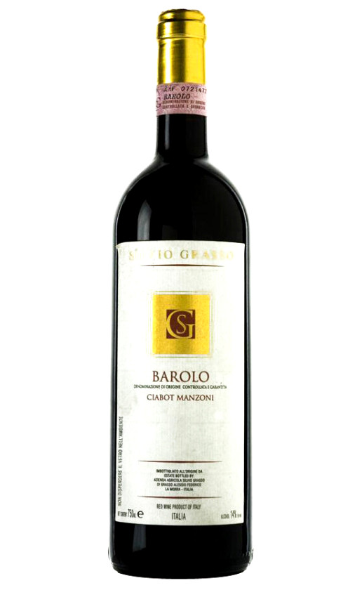 Silvio Grasso Ciabot Manzoni Barolo 2006