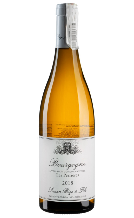 Simon Bize et Fils Bourgogne Blanc Les Perrieres 2018