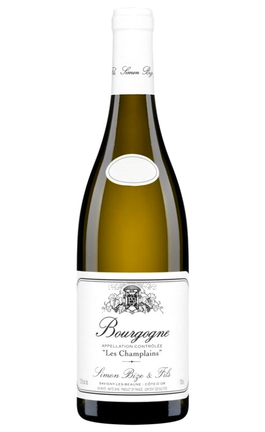 Simon Bize et Fils Bourgogne Les Champlains 2018