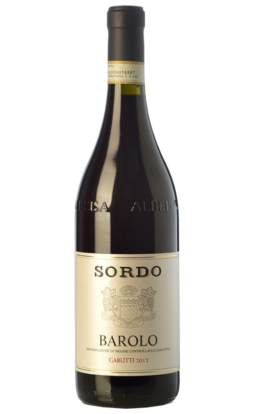 Sordo Giovanni Barolo Gabutti 2012
