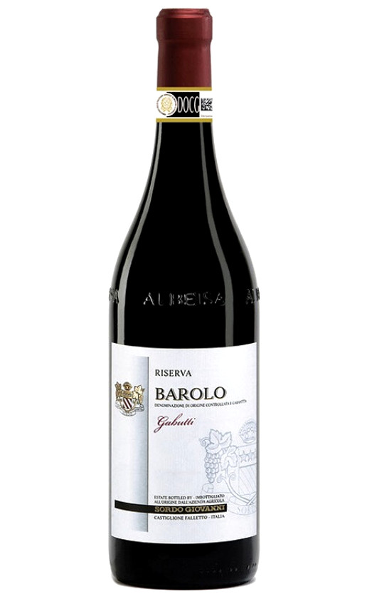 Sordo Giovanni Barolo Gabutti Riserva 2009