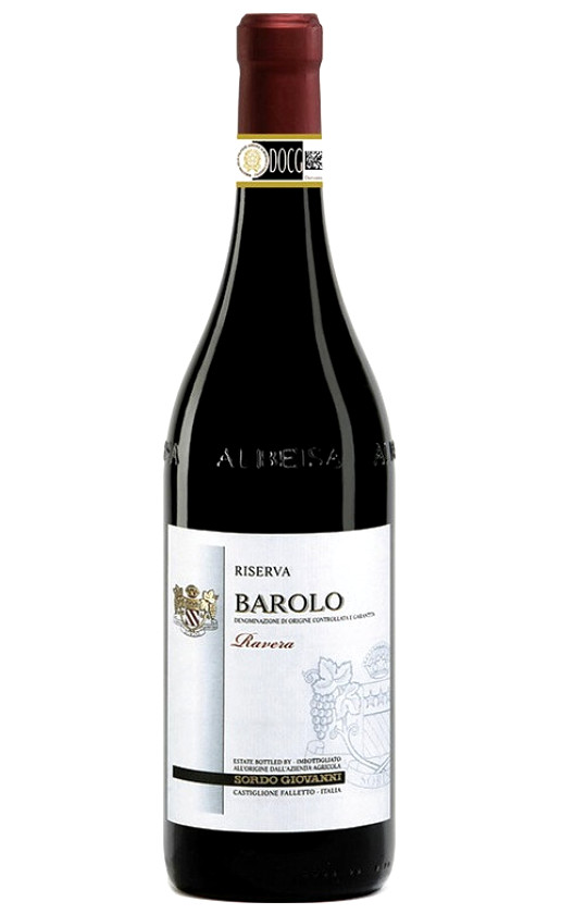 Sordo Giovanni Barolo Ravera Riserva 2009