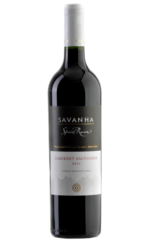 Spier Savanha Special Reserve Cabernet Sauvignon 2011