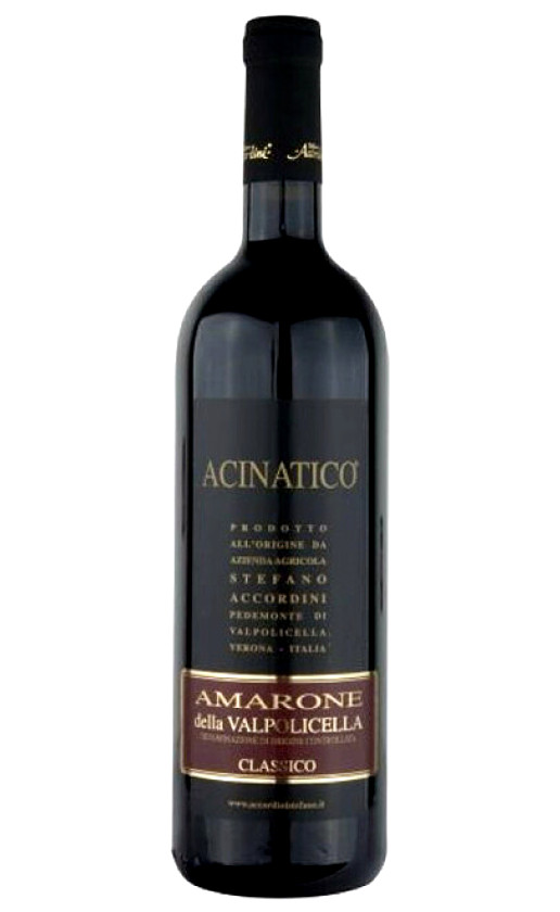 Stefano Accordini Amarone Classico Acinatico 2007