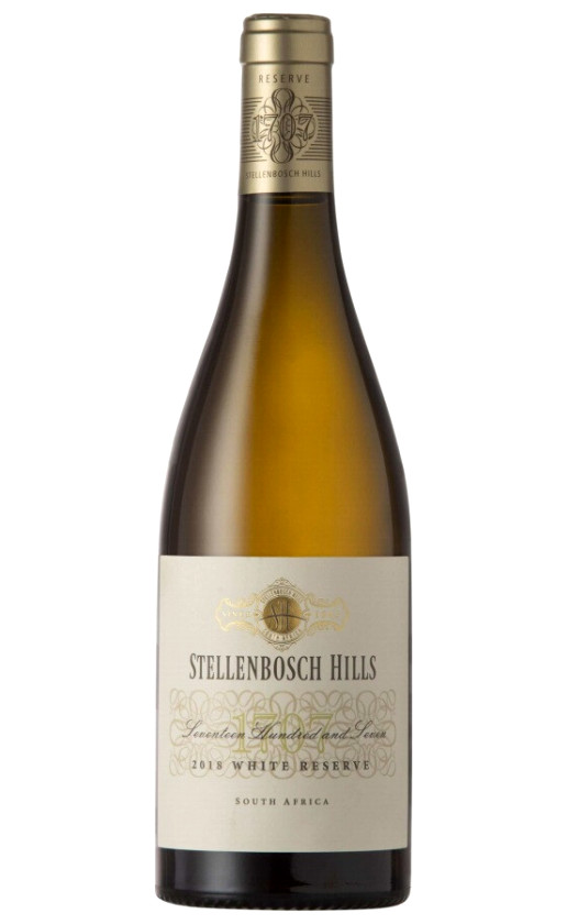 Stellenbosch Hills 1707 Reserve White 2019
