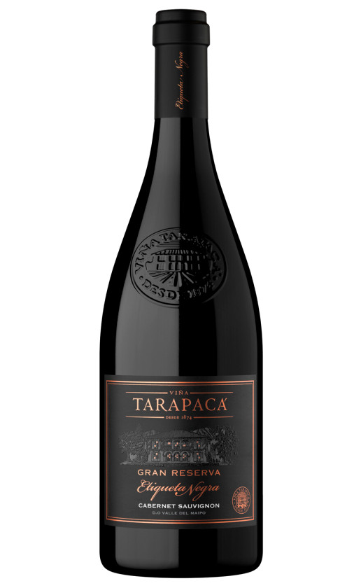 Tarapaca Gran Reserva Cabernet Sauvignon Etiqueta Negra 2017