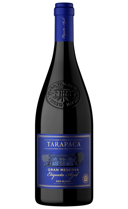 Tarapaca Gran Reserva Etiqueta Azul Valle del Maipo 2018
