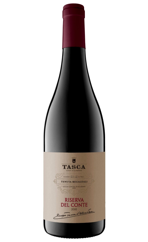 Tasca d'Almerita Riserva del Conte Contea di Sclafani 2010