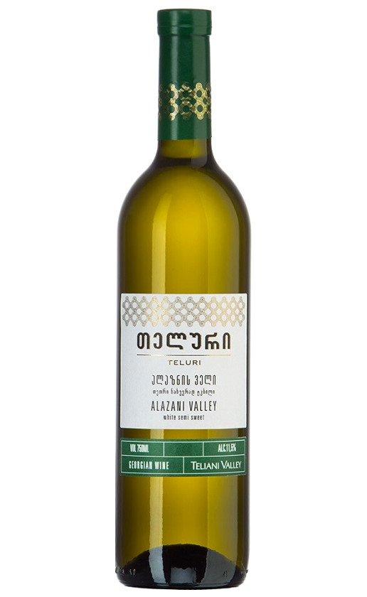Teluri Alazani Valley White Semi-Sweet