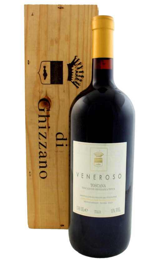 Tenuta di Ghizzano Veneroso Terre di Pisa 2015 wooden box