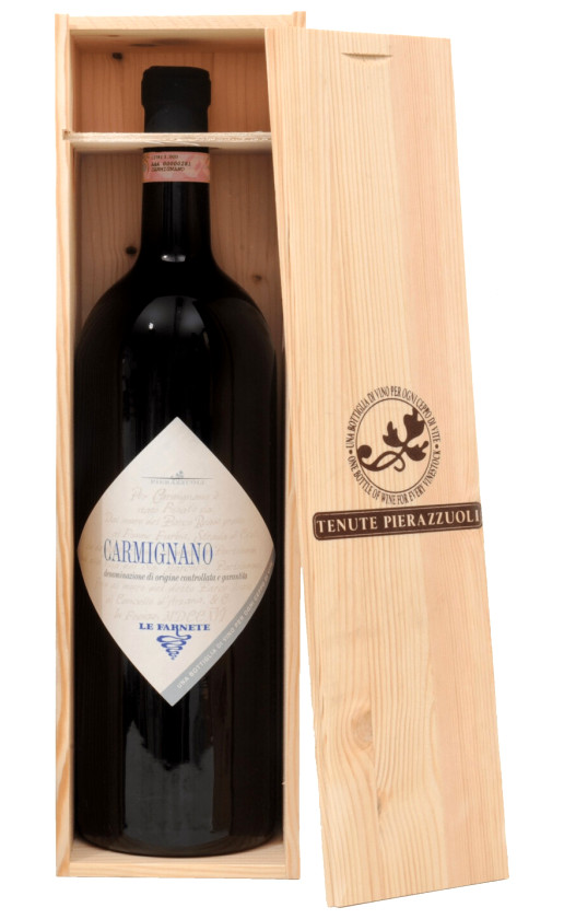Tenuta Le Farnete Carmignano wooden box