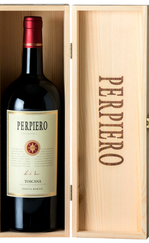 Tenuta Moraia Perpiero Toscana 2016 wooden box