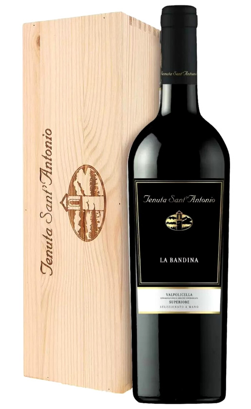 Tenuta Sant'Antonio La Bandina Valpolicella Superiore 2016 wooden box