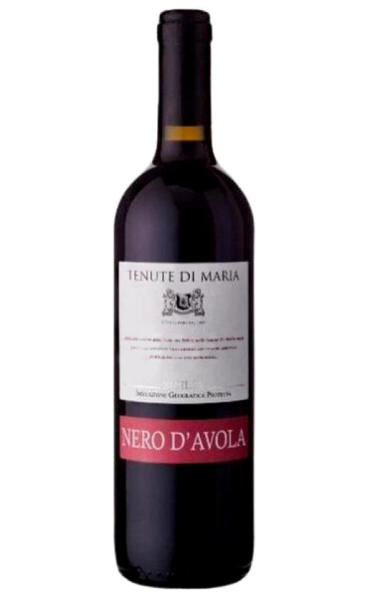 Tenute Di Maria Nero d'Avola Sicilia 2018