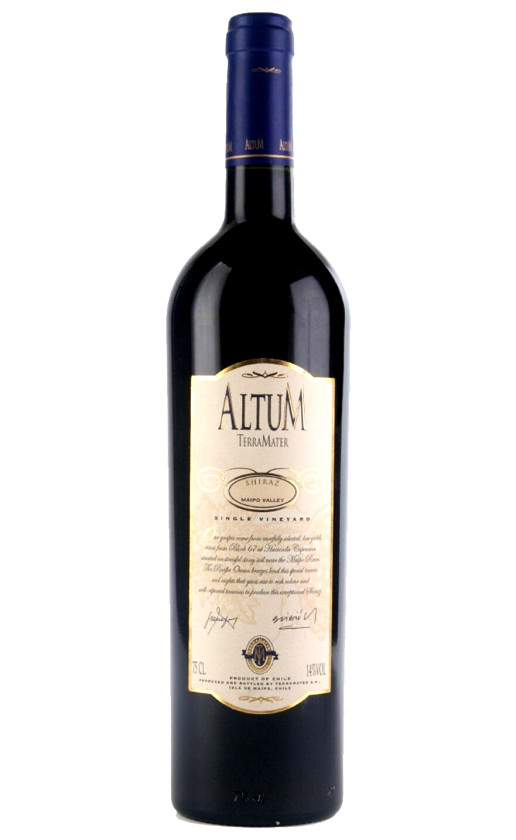 TerraMater Altum Shiraz 2008