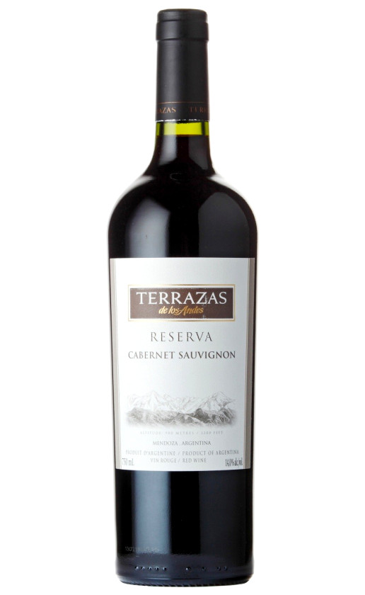 Terrazas de Los Andes Reserva Cabernet Sauvignon 2010