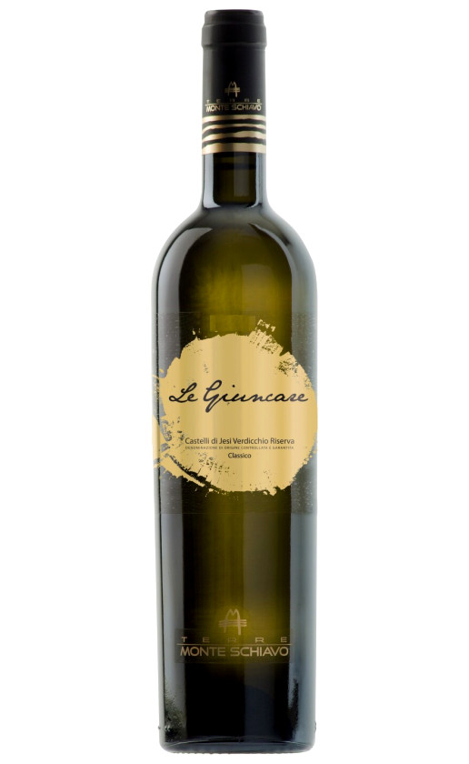 Terre Monte Schiavo Le Giuncare Verdicchio dei Castelli di Jesi Riserva Classico 2015