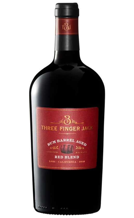 Three Finger Jack Rum Barrel Red Blend