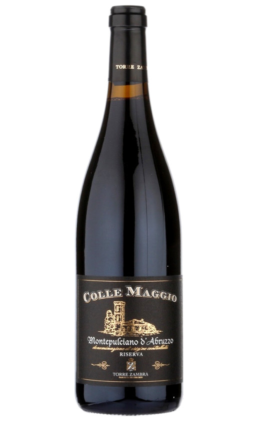 Torre Zambra Colle Maggio Montepulciano d'Abruzzo Riserva 2016