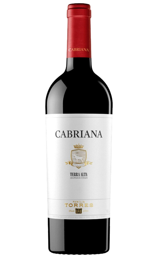 Torres Cabriana Terra Alta 2015