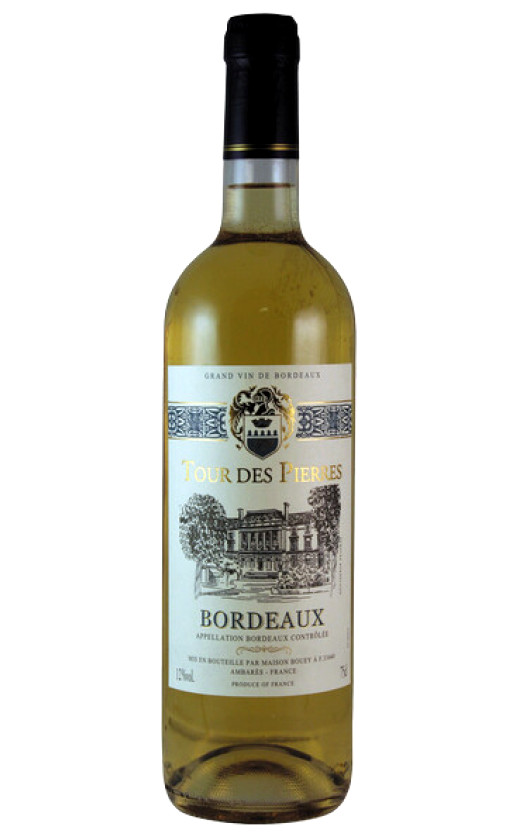 Tour des Pierres Blanc Moelleux Bordeaux