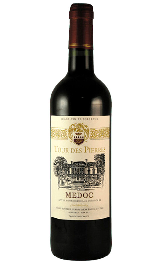 Tour des Pierres Rouge Sec Medoc