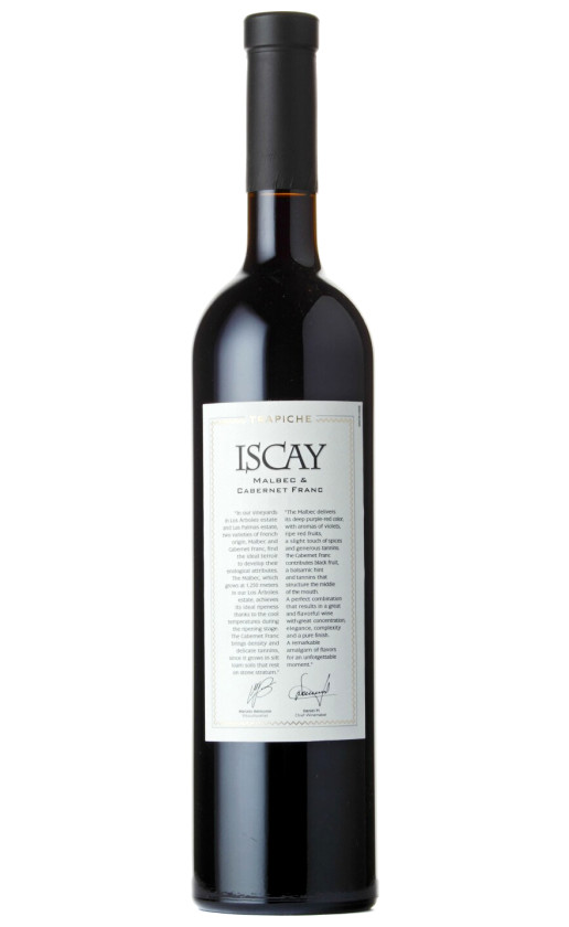 Trapiche Iscay Malbec Cabernet Franc 2009