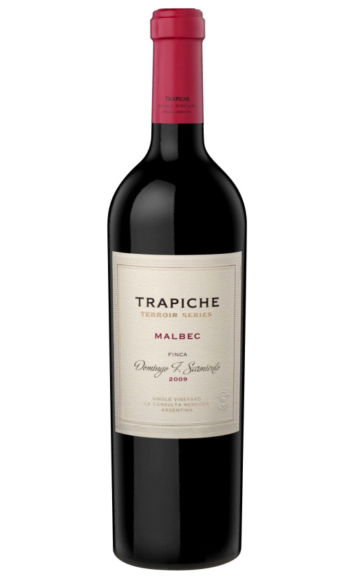 Trapiche Terroir Series Malbec Finca Domingo F. Sarmiento 2009